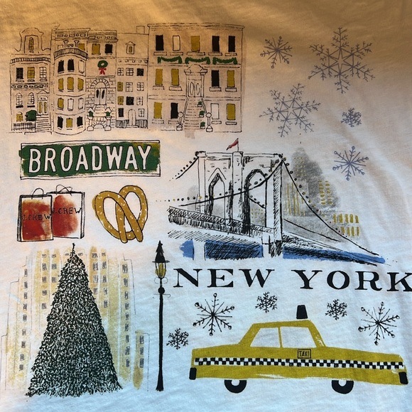 EUC J Crew tee size Medium - Picture 4 of 10